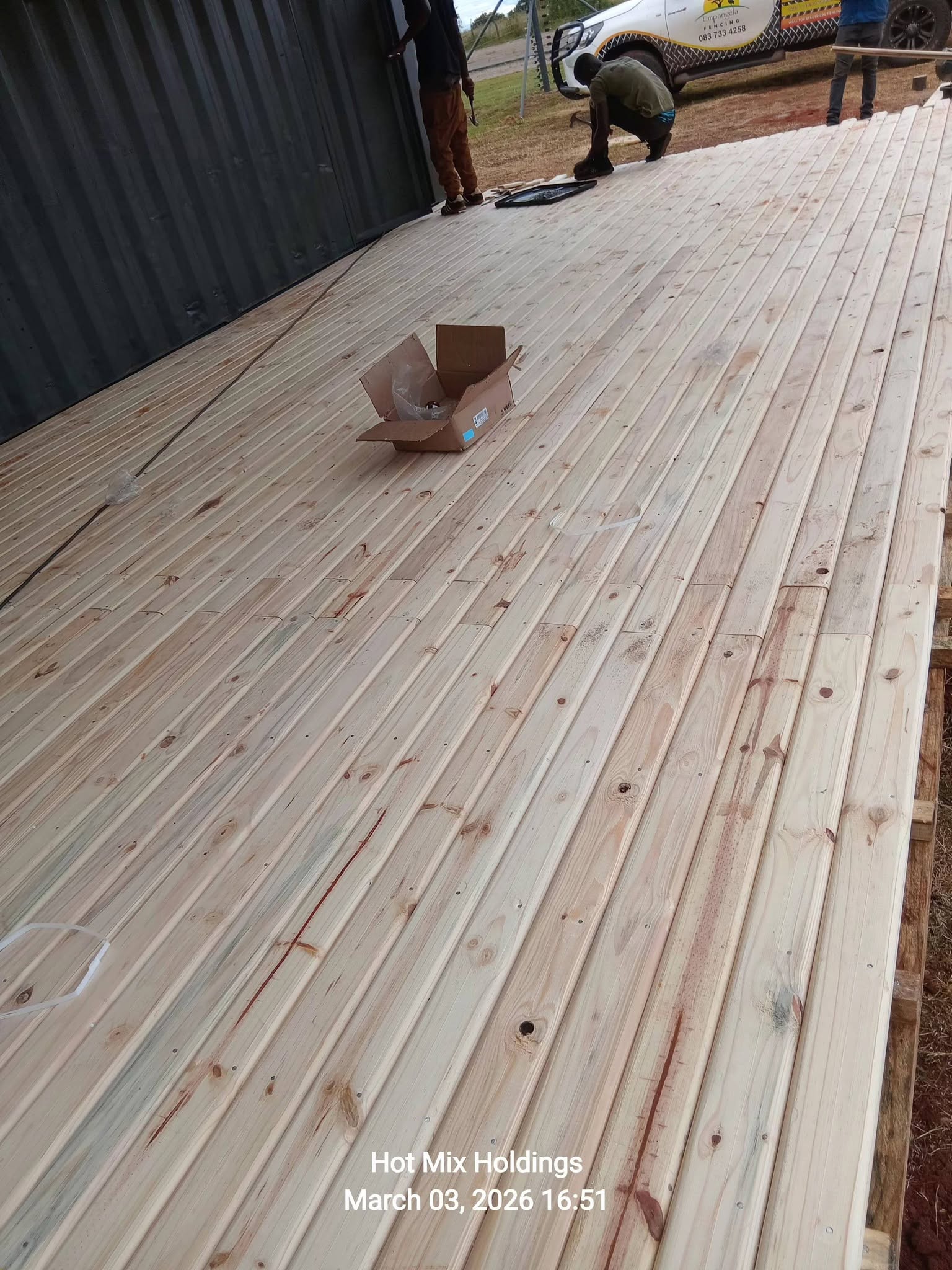 Wooden Decking project 9 by Hot Mix Holdings
